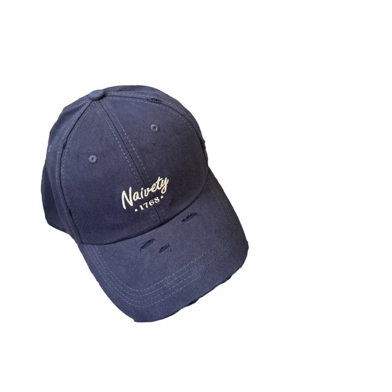 Herren Distressed Baumwoll-Baseballkappe Skanto