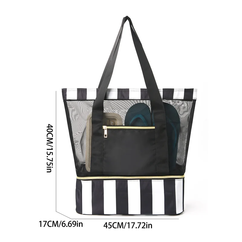 Praktische Tragetasche im Mesh-Design Skanto