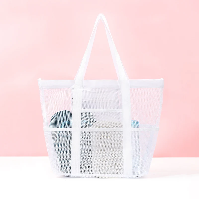 Praktische Strandtasche im Mesh-Design Skanto