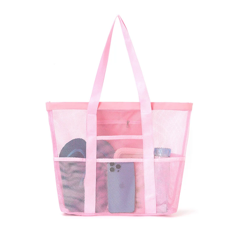 Praktische Strandtasche im Mesh-Design Skanto