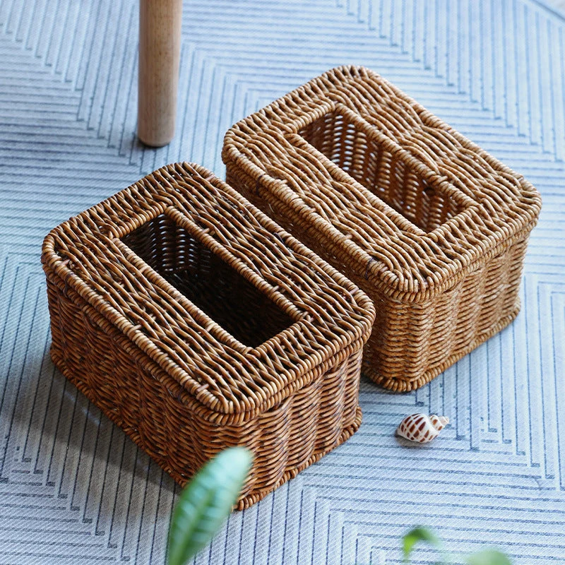 Handgewebte dekorative Aufbewahrungsbox Skanto