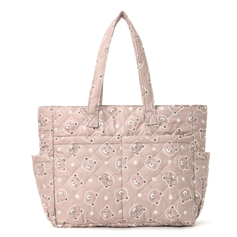 Praktische Baumwolltasche mit niedlichem Bärenmotiv Skanto