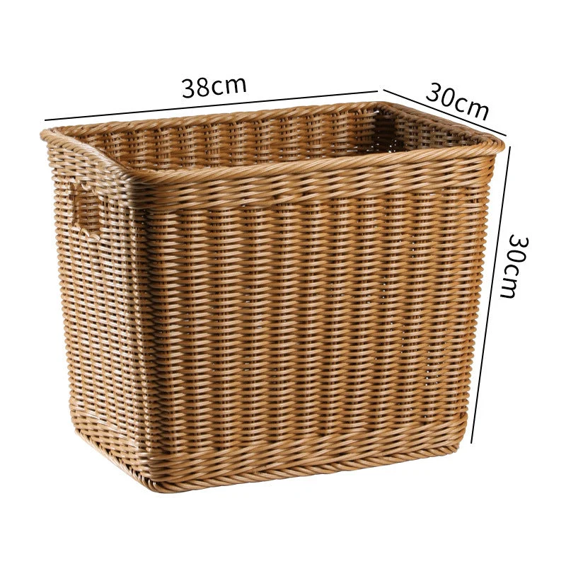 Premium handgeflochtener Rattan-Aufbewahrungskorb Skanto