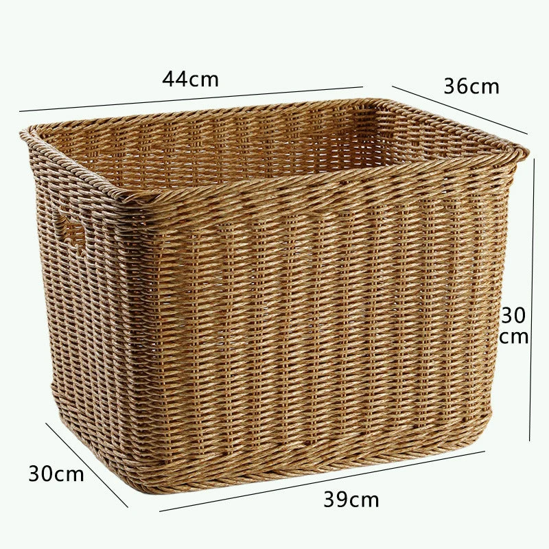 Premium handgeflochtener Rattan-Aufbewahrungskorb Skanto