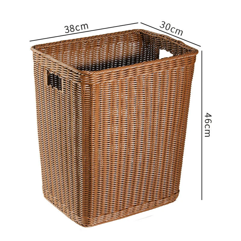 Premium handgeflochtener Rattan-Aufbewahrungskorb Skanto