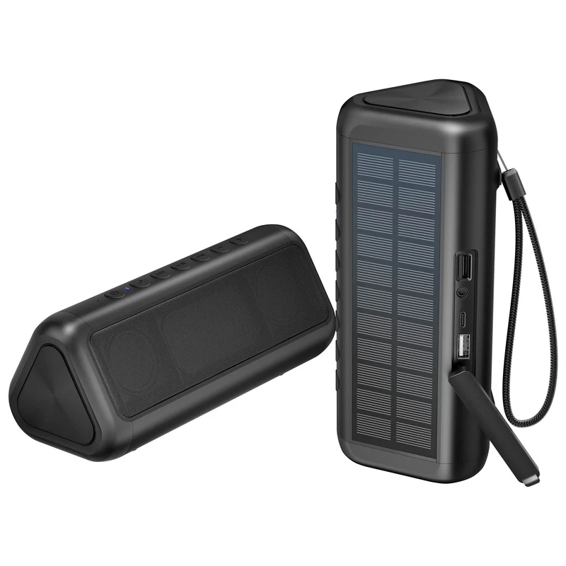 Tragbarer Bluetooth-Lautsprecher mit Solarladefunktion Skanto