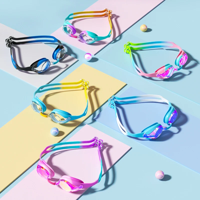 Premium Anti-Beschlag Rennschwimmbrille Skanto