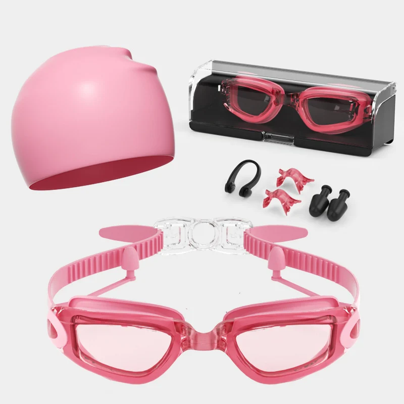 Hochleistungs-Schwimmbrillen-Set Skanto
