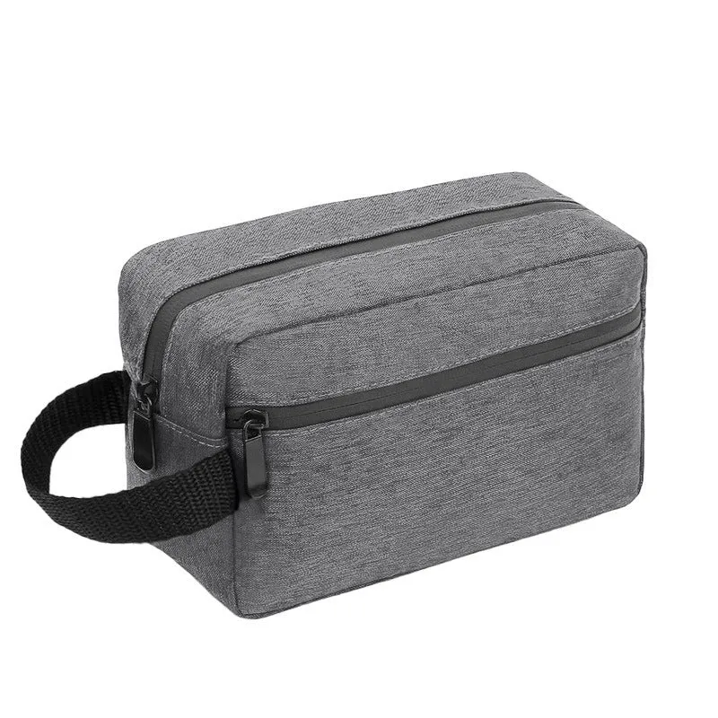 Praktische Kosmetiktasche mit zwei Reißverschlüssen Skanto