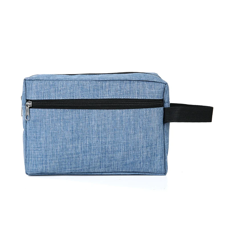 Praktische Kosmetiktasche mit zwei Reißverschlüssen Skanto