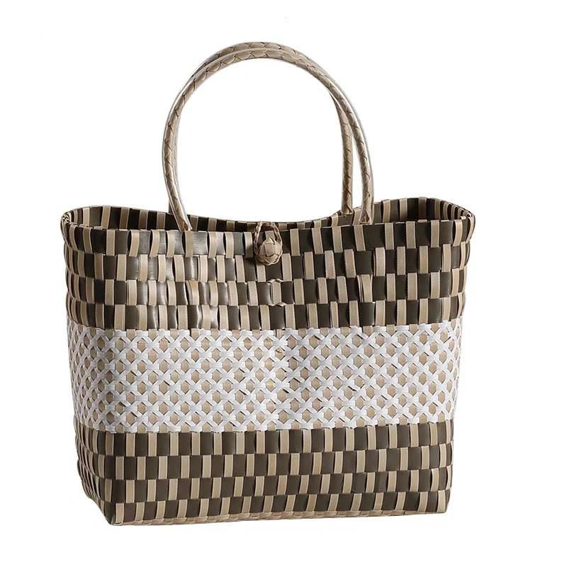 Stilvolle gewebte Strandtasche Skanto