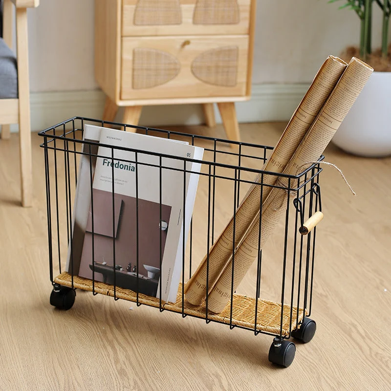 Skanto Rollwagen aus Rattan Skanto