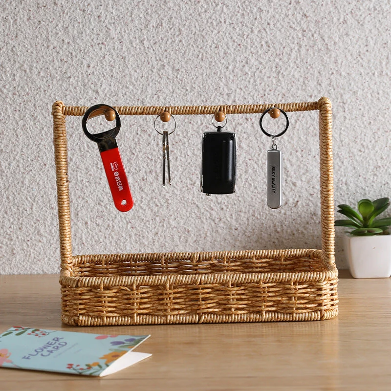 Dekorativer geflochtener Organizer Skanto