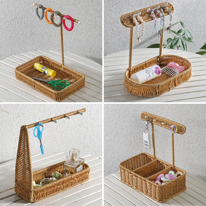 Dekorativer geflochtener Organizer Skanto