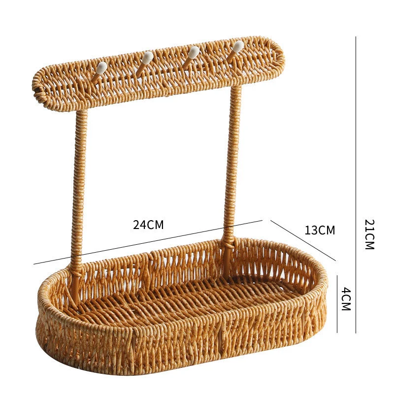 Dekorativer geflochtener Organizer Skanto