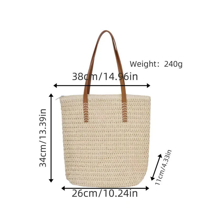 Handgemachte Strandtasche Skanto