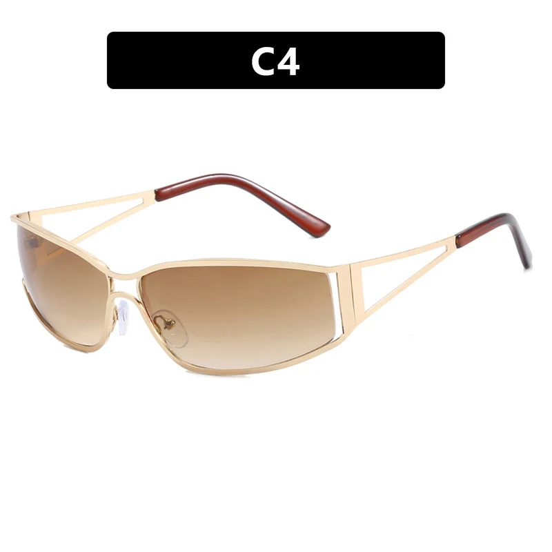Damen Sport-Sonnenbrille im futuristischen Stil Skanto