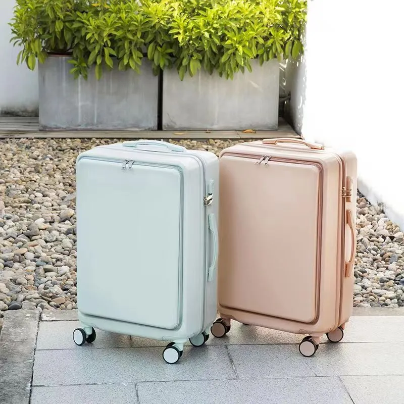 Eleganter Hartschalen-Reise-Spinner-Koffer Skanto