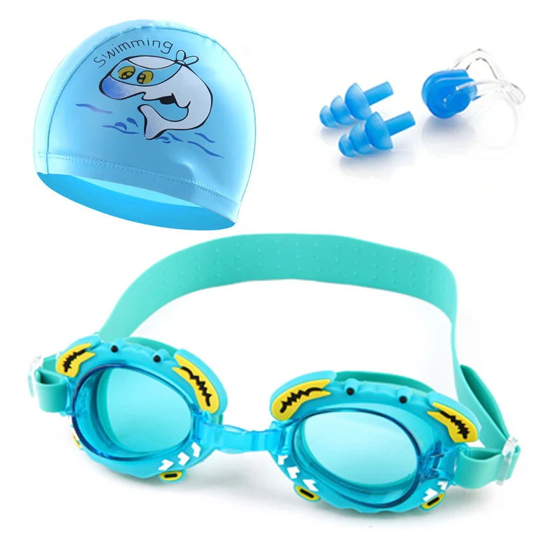 Schwimmbrille Skanto mit bequemem Nasenclip und stabilen Ohrstöpseln