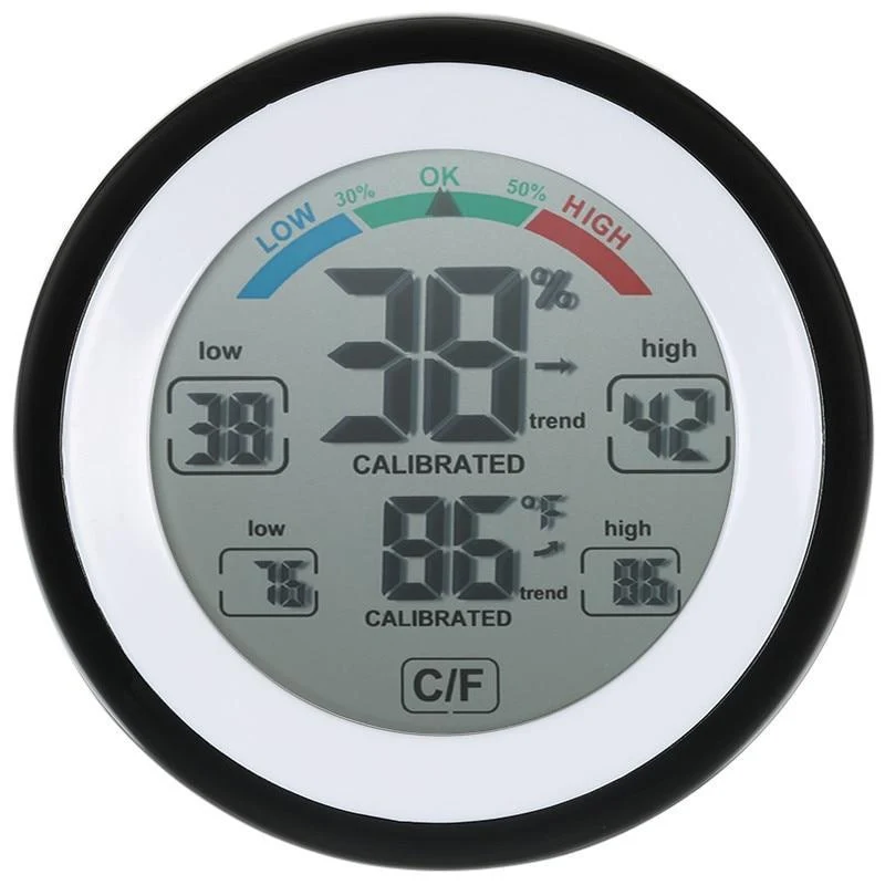 Skanto | Multifunktionales digitales Thermometer Hygrometer Temperatur Feuchtigkeit