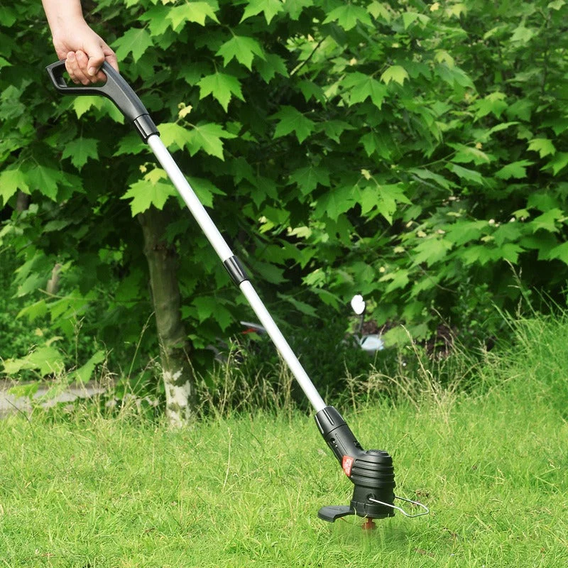 Tragbarer smarter kabelloser Elektro-Rasenmäher/-Trimmer & Kantenschneider | Skanto