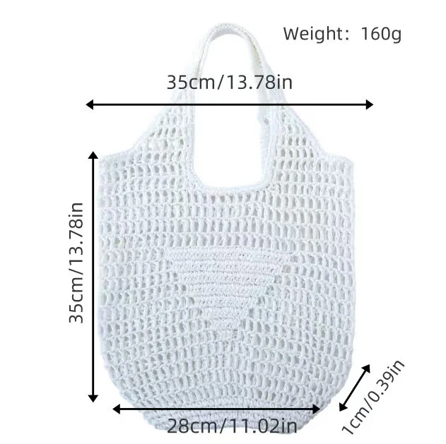 Handgeknüpfte Netztasche Skanto