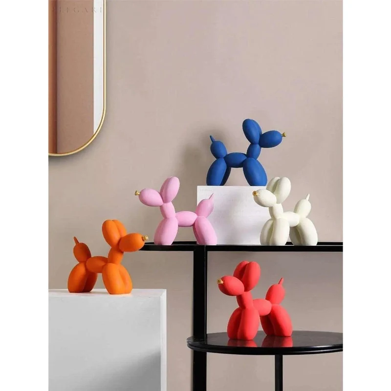 Haku – Ballonhund-Figur mit goldenen Augen | Skanto