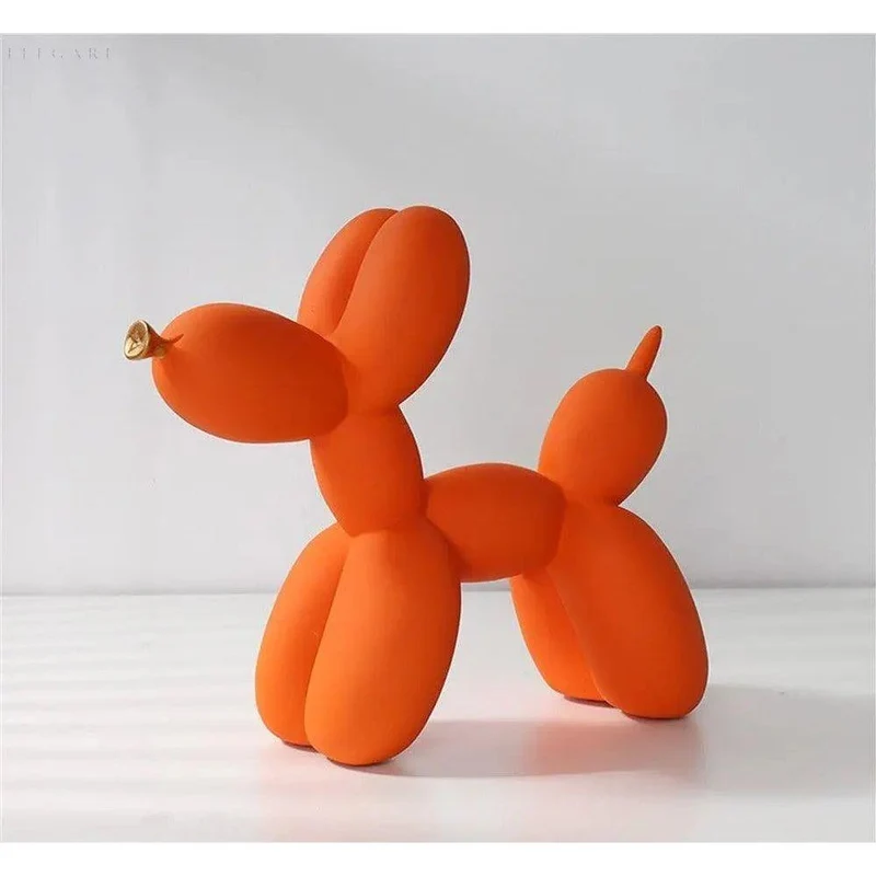 Haku – Ballonhund-Figur mit goldenen Augen | Skanto