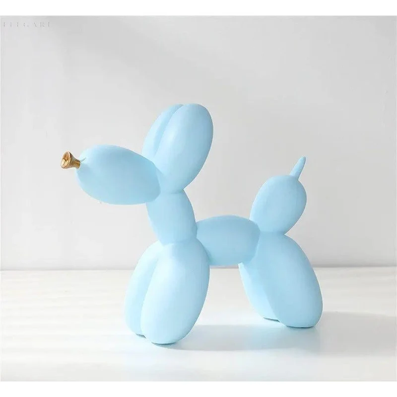 Haku – Ballonhund-Figur mit goldenen Augen | Skanto