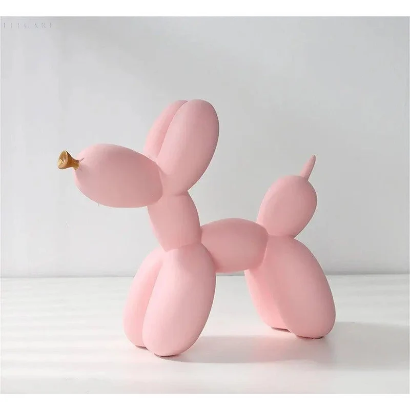 Haku – Ballonhund-Figur mit goldenen Augen | Skanto
