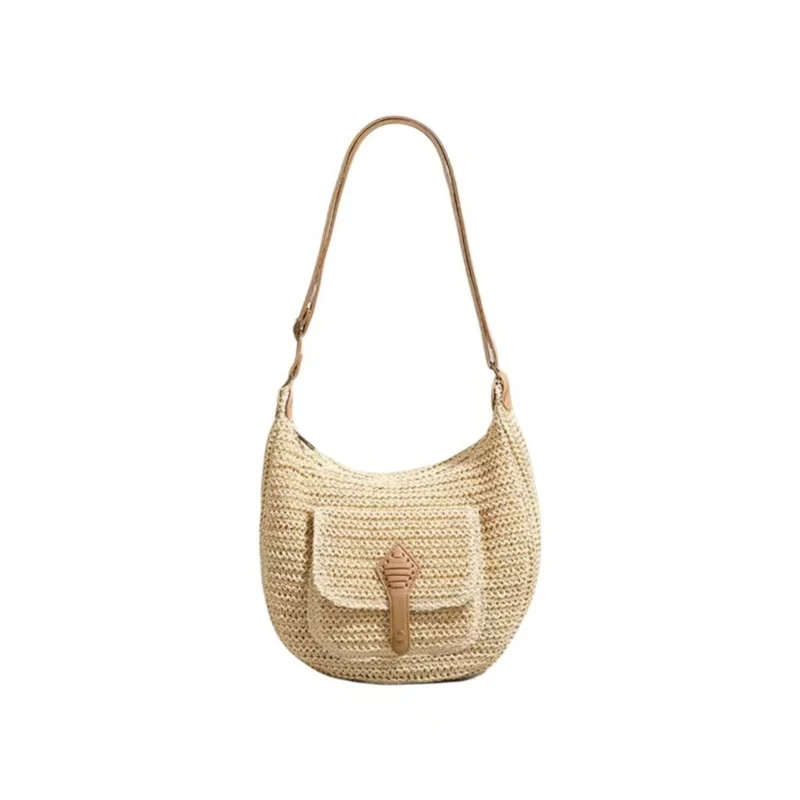 Handgemachte Schultertasche im modernen Boho-Stil Skanto