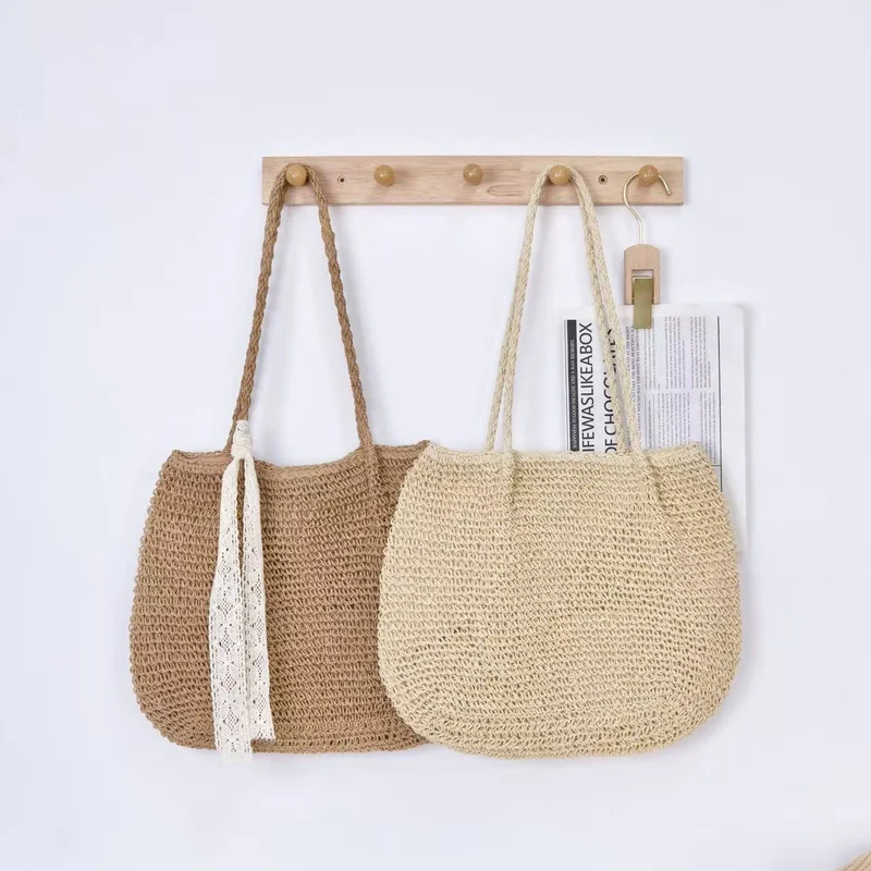 Strandtasche im modernen Makramee-Stil Skanto