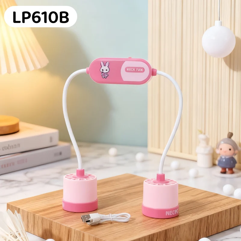 Tragbarer Nackenventilator für Damen Skanto