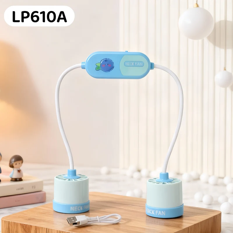 Tragbarer Nackenventilator für Damen Skanto