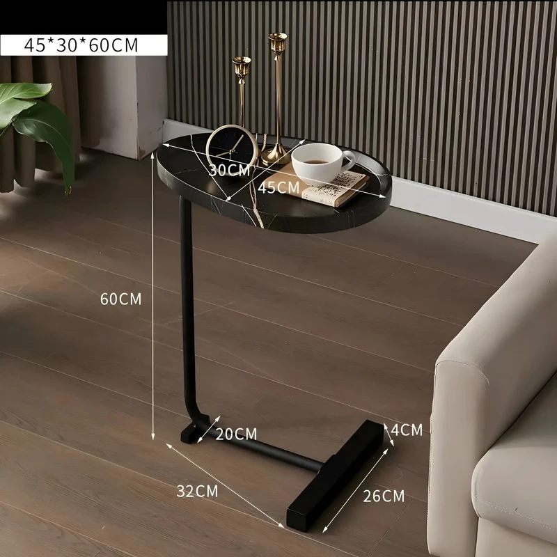 Kleiner rollbarer Couchtisch – Stilvoll & vielseitig | Kompakt für Zuhause, Hotel oder Gästezimmer | Skanto