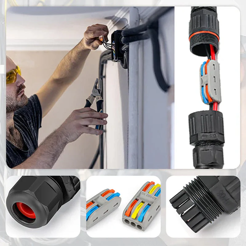 Wasserdichter Outdoor-Stromanschluss | Skanto