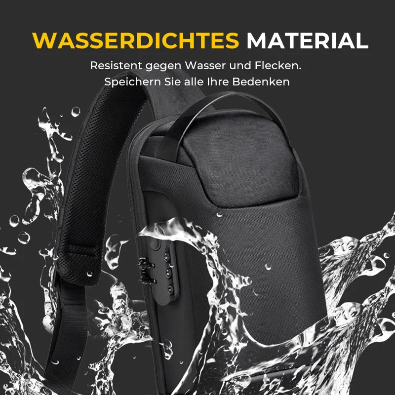 Wasserdichte, diebstahlsichere und verschleißfeste Umhängetasche | Skanto