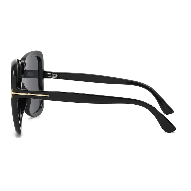 Elegante Oversize-Damen-Sonnenbrille mit filigranem Rahmen Skanto