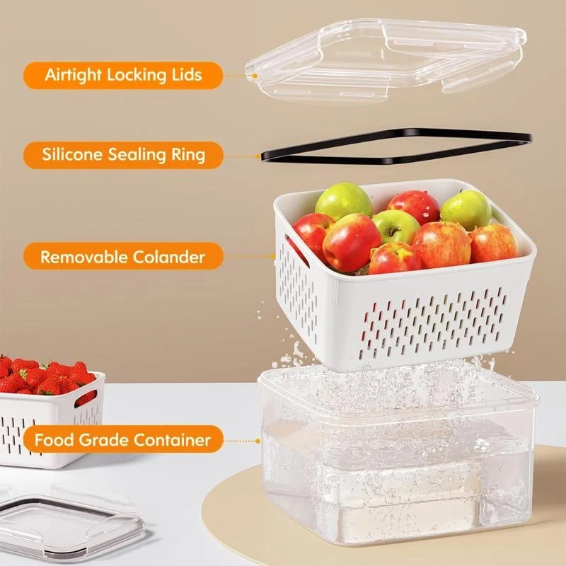PureFresh Food Keeper — Frische, die Ihre Lebensmittel zum Leben erweckt und jeden Bissen genießen lässt! | Skanto