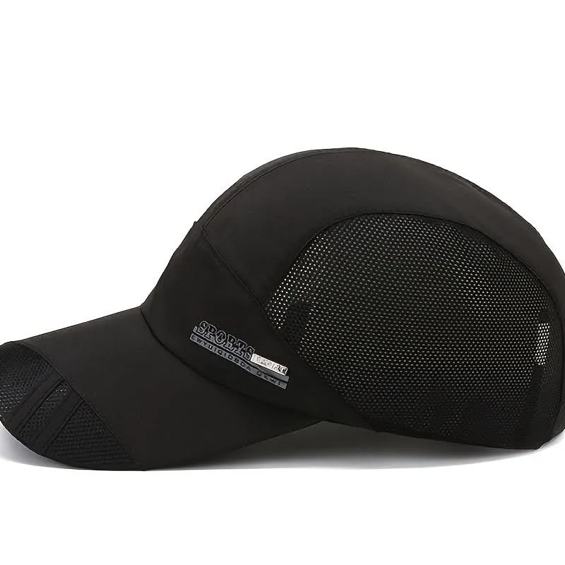 Leichte, atmungsaktive Sportkappe, verstellbarer Outdoor-Hut