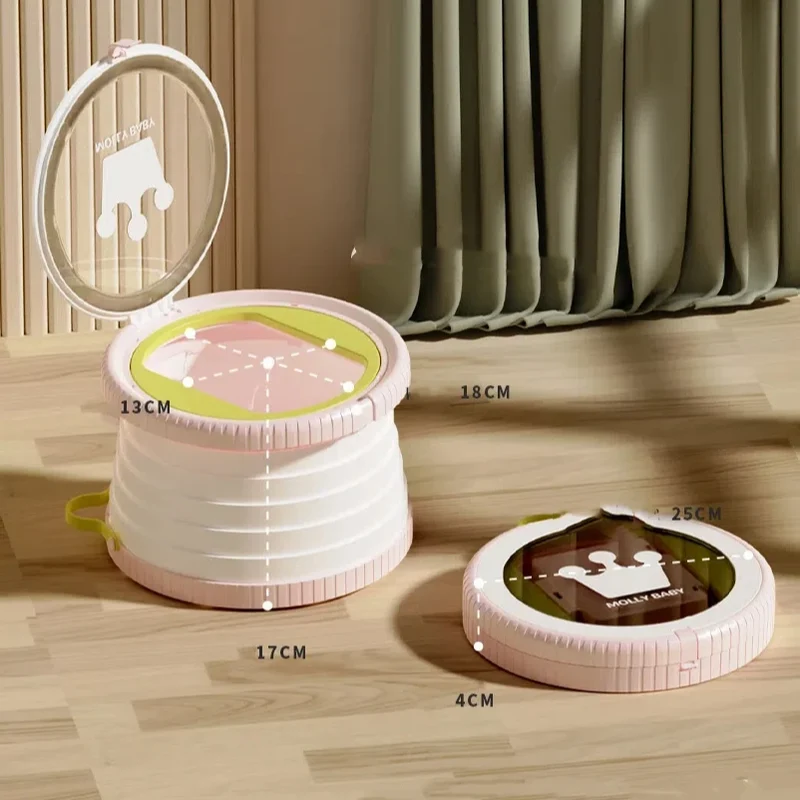 Skanto | Tragbarer, faltbarer Toilettensitz für Kinderreisen