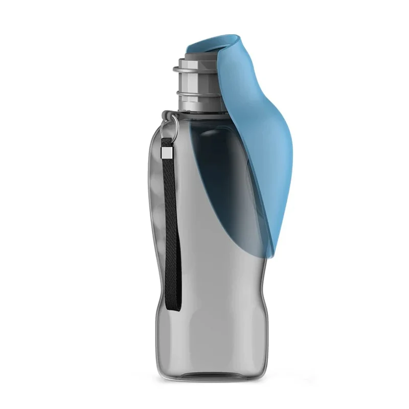 800ml Tragbare Hundetrinkflasche für kleine, mittlere, große Hunde – Outdoor Reise-Trinknapf, Welpen- und Katzenfutterzubehör, Labrador-Accessoires | Skanto