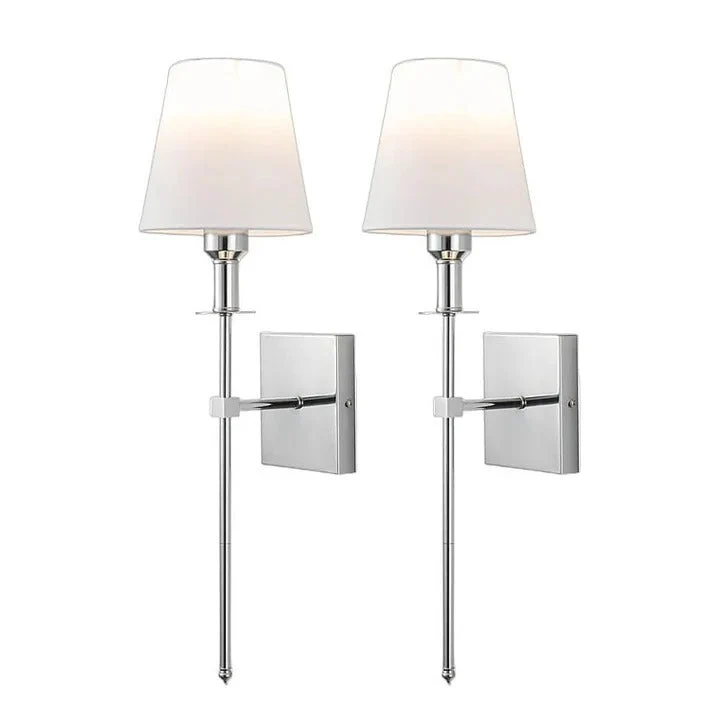 Wiederaufladbares kabelloses Wandleuchten-Set, 2er-Pack