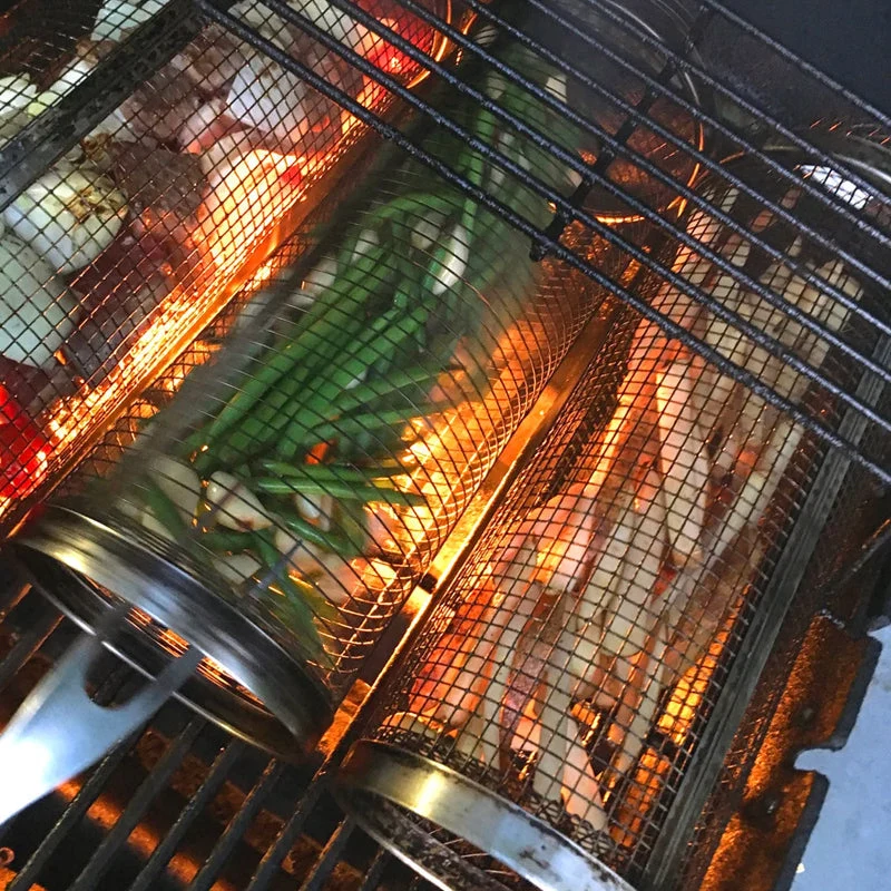 Rotierender Grillkorb | Skanto