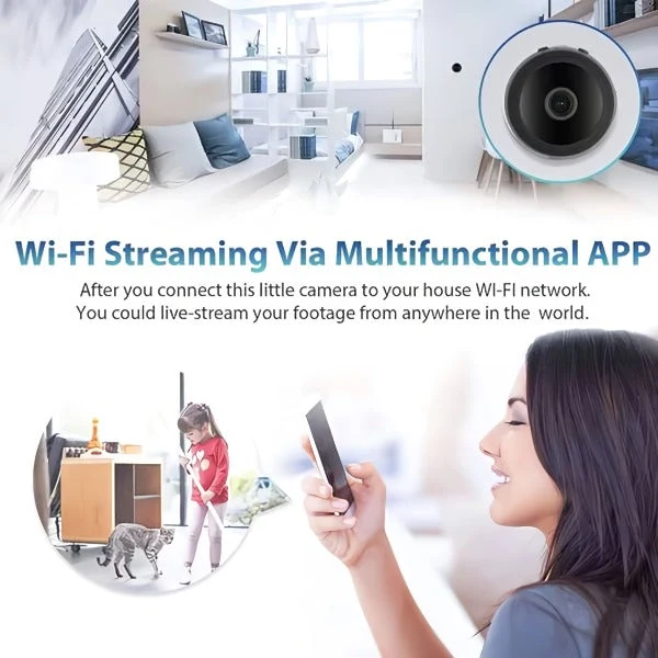 Skanto | 1080P HD Magnetische Wifi Mini Kamera Recorder
