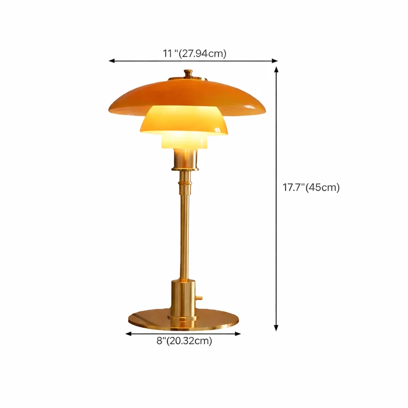Nordische Glas-Tischlampe – Minimalistisches LED-Licht für Zuhause | Skanto