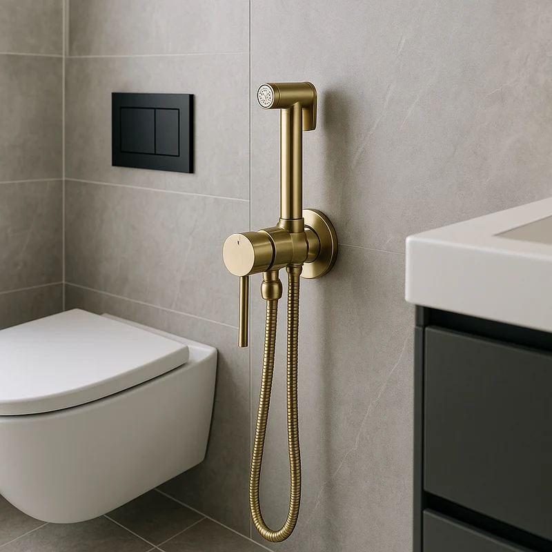 Skanto | Always Clean Wand-Bidet-Armaturen-Set