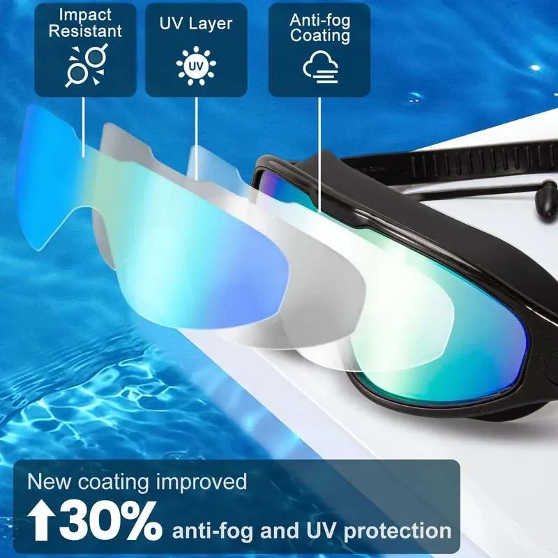 Skanto Breitblick Anti-Beschlag-Schwimmbrille | Skanto