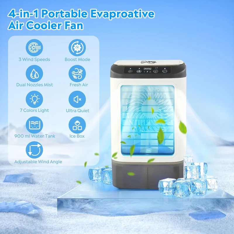 Skanto | 4-in-1 Mini Tragbare Klimaanlage