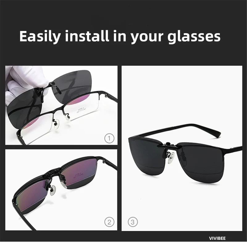 Clip-On Sonnenbrille polarisiert UV400 | Skanto